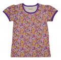 T-shirt med blomster
