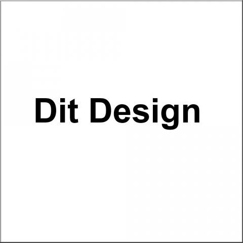 Dit Design - Kjole m/ flser p skuldrene og lange rmer