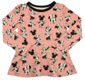 Lyserd bluse med Minnie Mouse